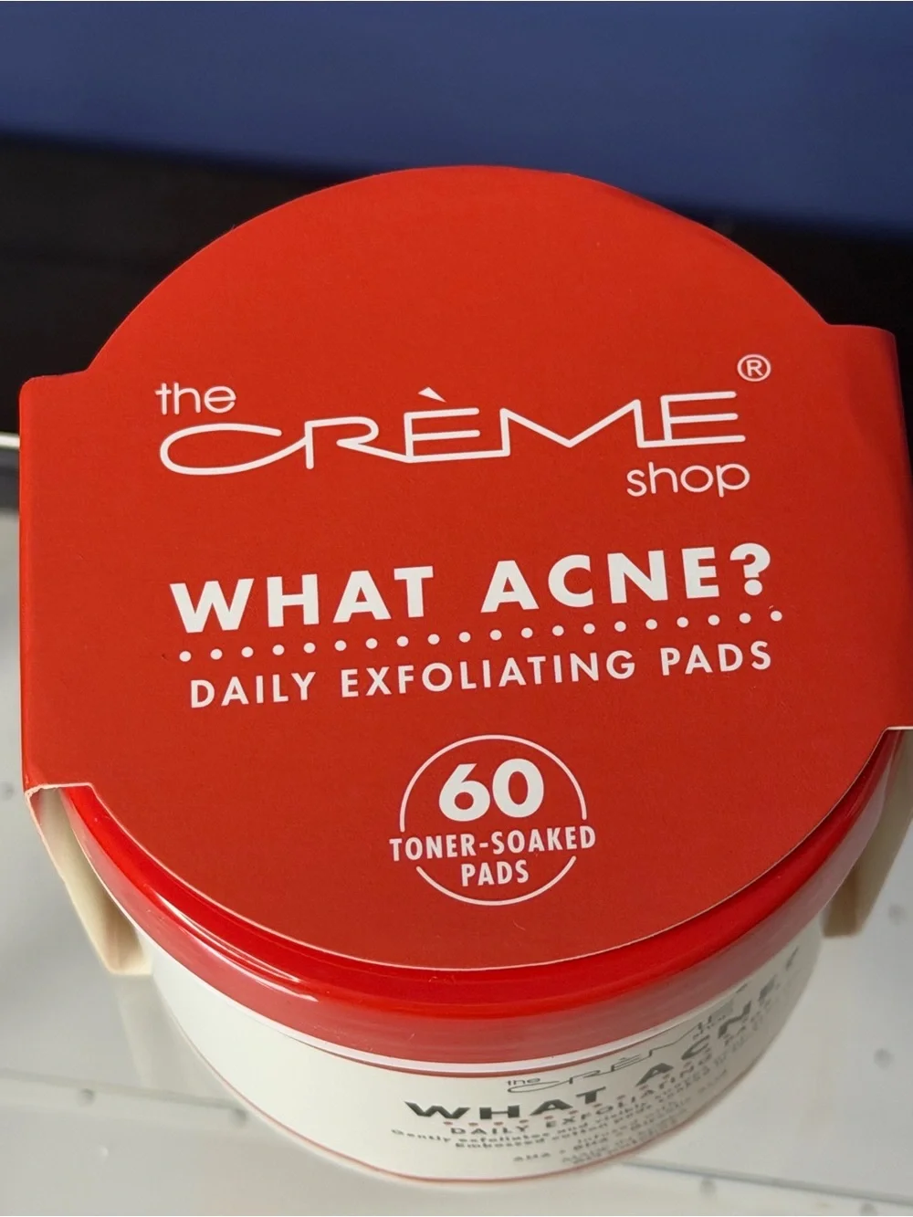 The Crème Shop WHAT ACNE? Daily Exfoliating Pads - Red